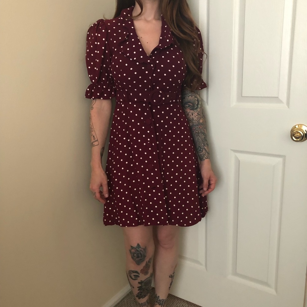 Vintage Polka Dot Dress